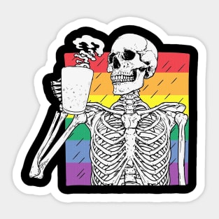 skull pride Sticker